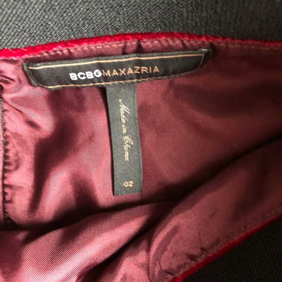 Bcbg MaxAzaria Velvet Skirt - Picture 2 of 4